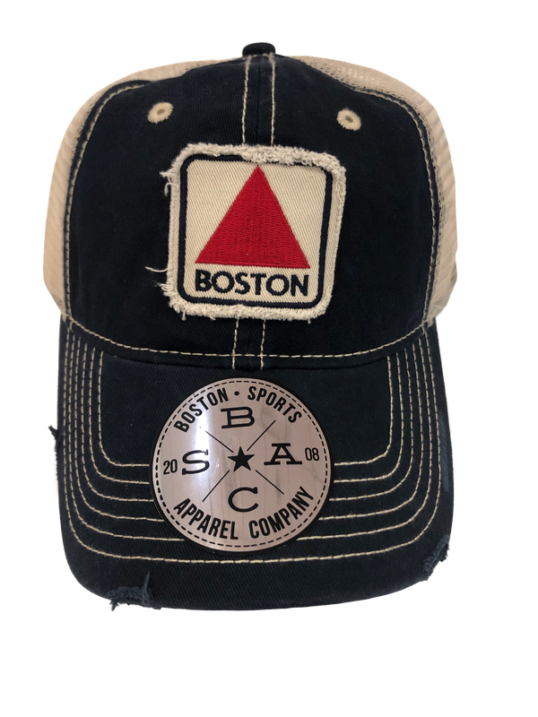 Boston Landmark Classic Navy Trucker Hat