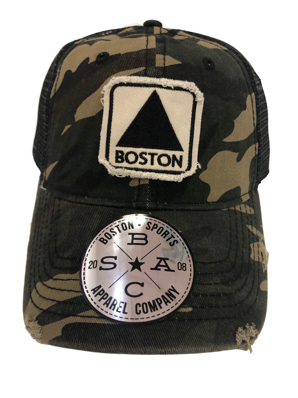 Boston Landmark Classic Camouflage Trucker Hat