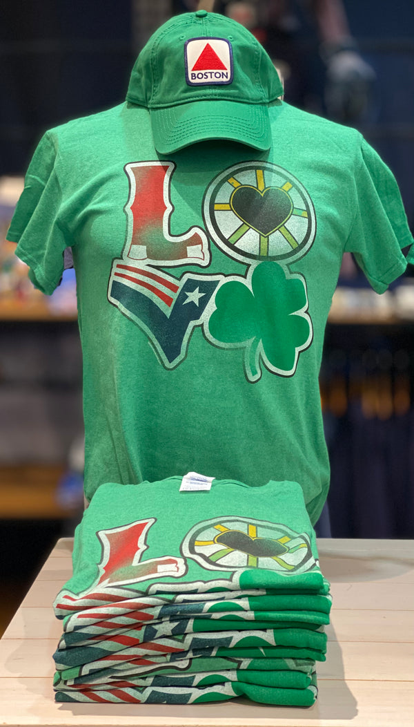 Boston Love - Green T-Shirt