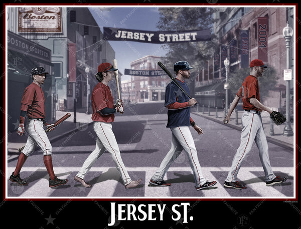 Jersey Street Wall Print
