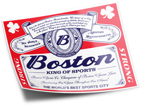Boston Sports Sticker