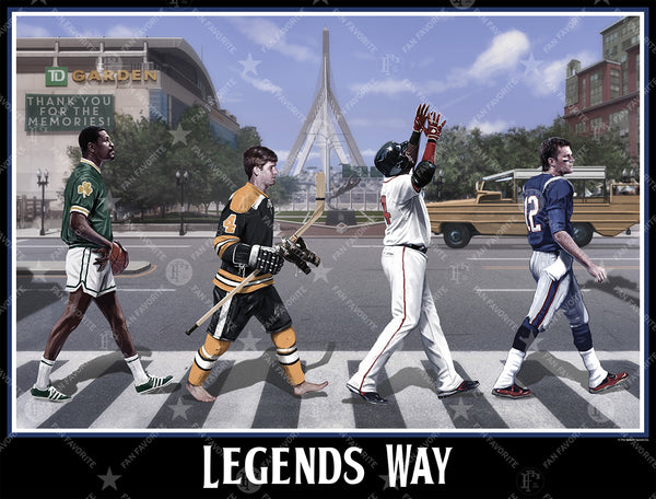 Legends Way Wall Print (Russell Edition)