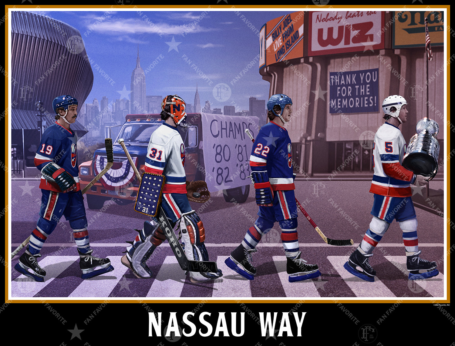 Nassau Way Wall Print