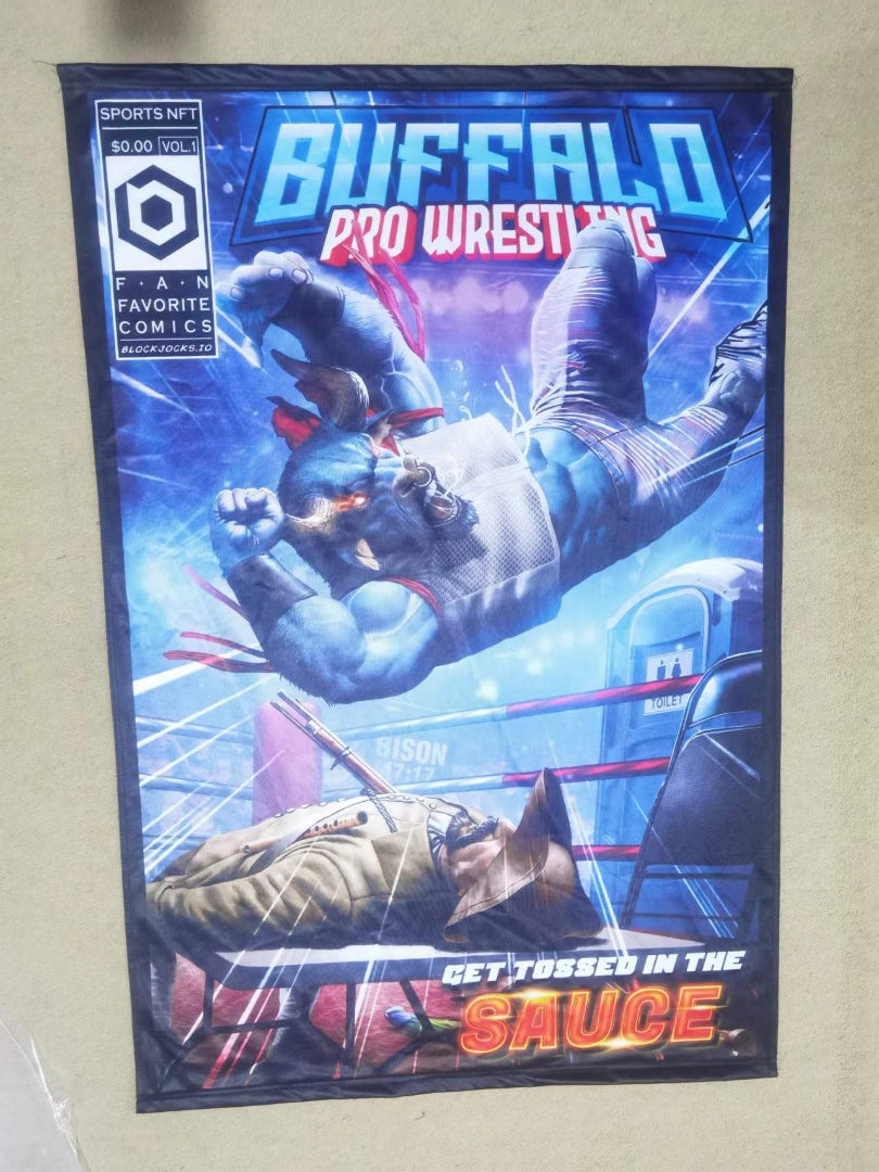 Buffalo Wrestling Banner