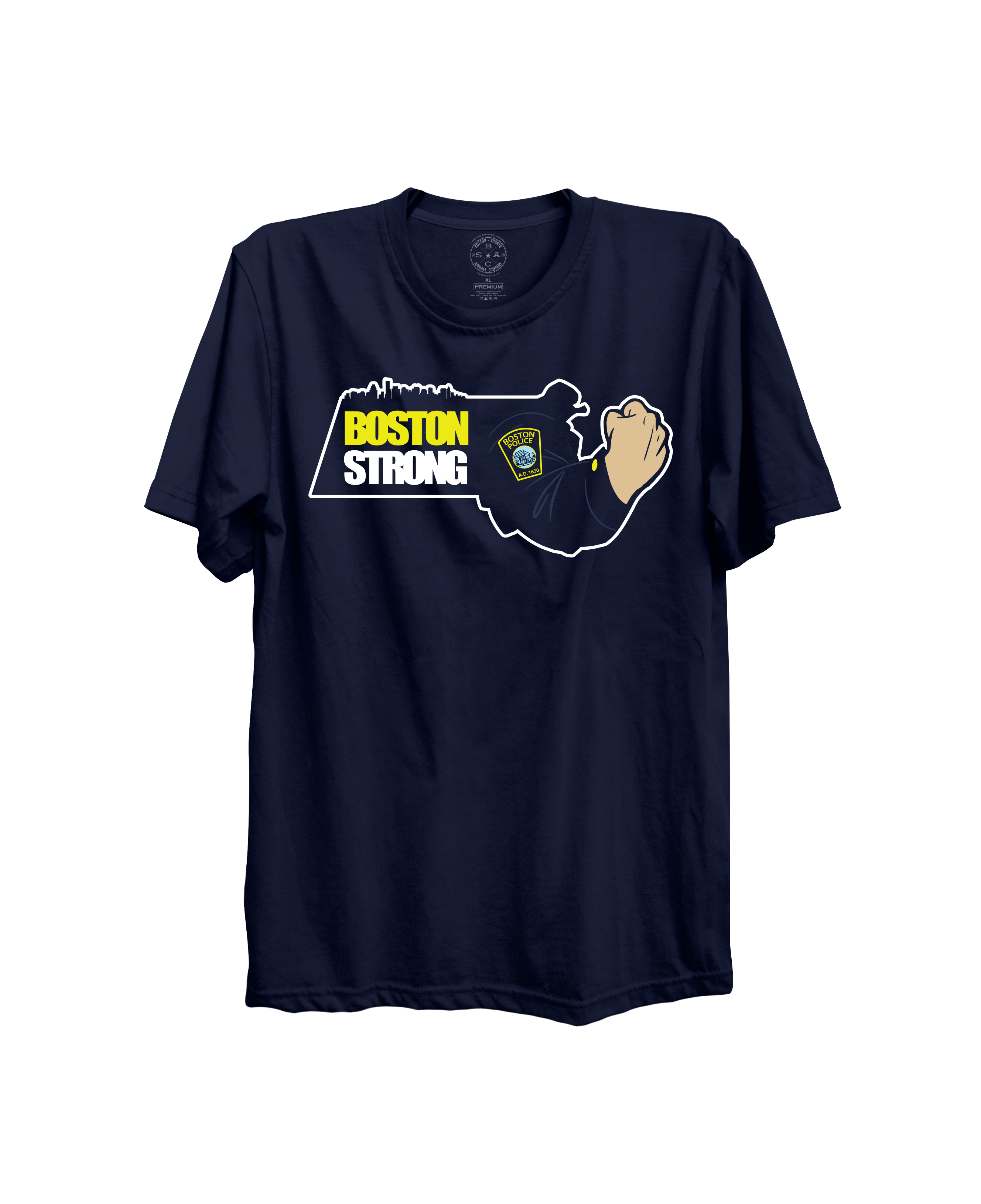 Boston Strong Police T-Shirt