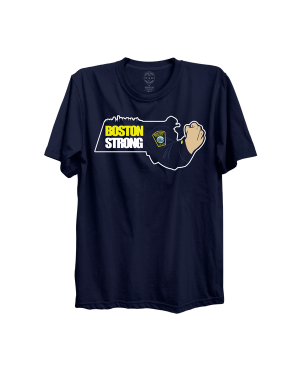 Boston bruins online police shirt