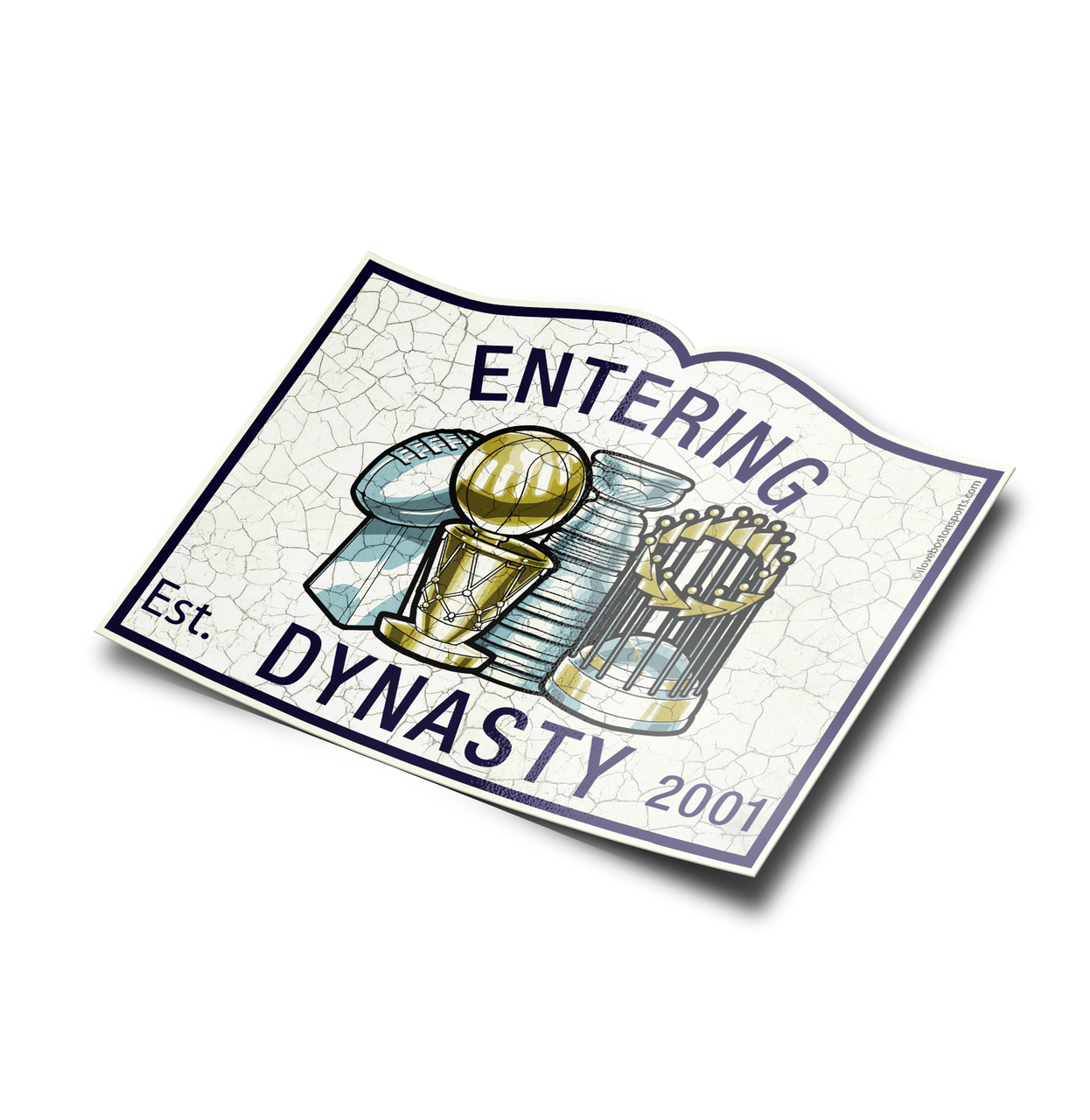 Entering Dynasty Sticker