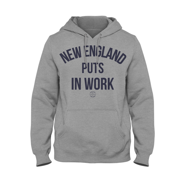 New England Puts In Work Hoodie