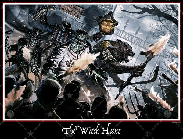 The Witch Hunt Wall Print